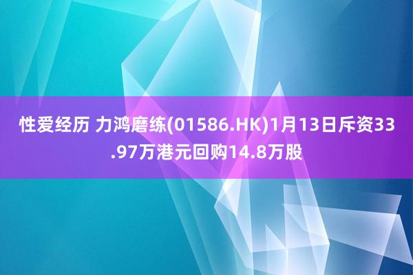 性爱经历 力鸿磨练(01586.HK)1月13日斥资33.97万港元回购14.8万股